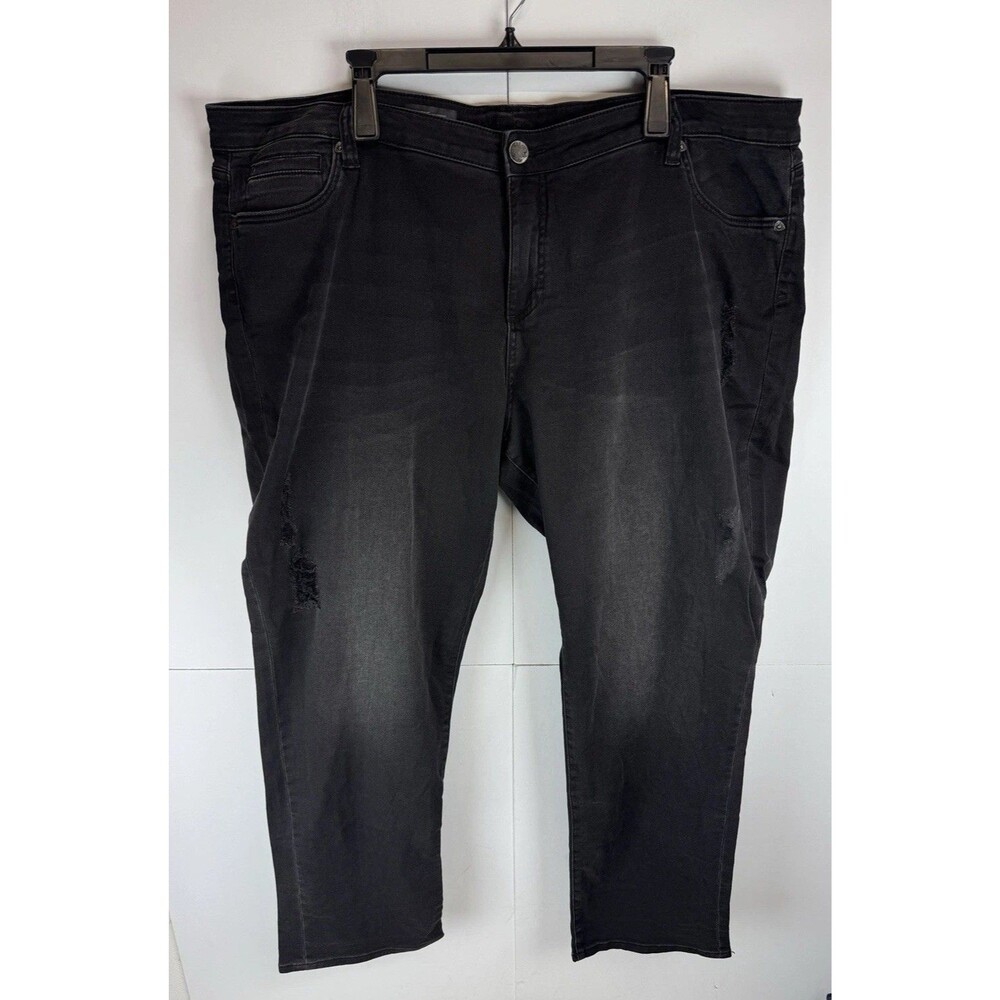Kut From The Kloth Catherine Boyfriend Distressed Jeans Plus Size 22W